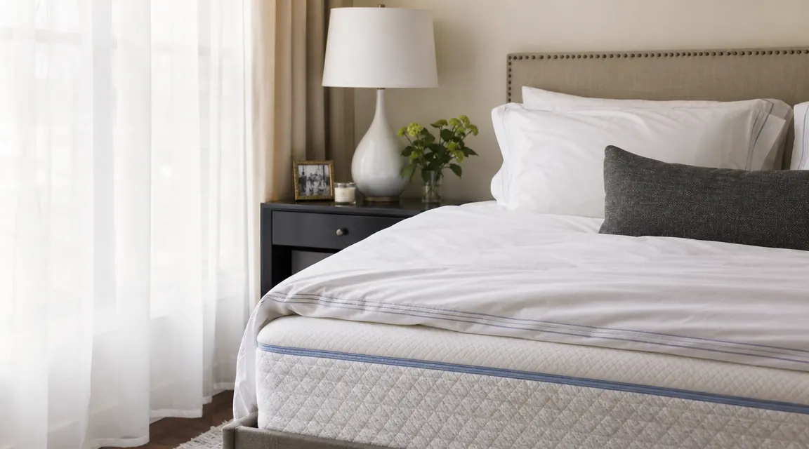 How to Sleep Cooler at Night Using a Gel Memory Foam Mattress Topper